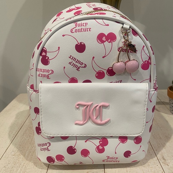 NWT Juicy Couture Cherry on Top Backpack - Picture 1 of 6